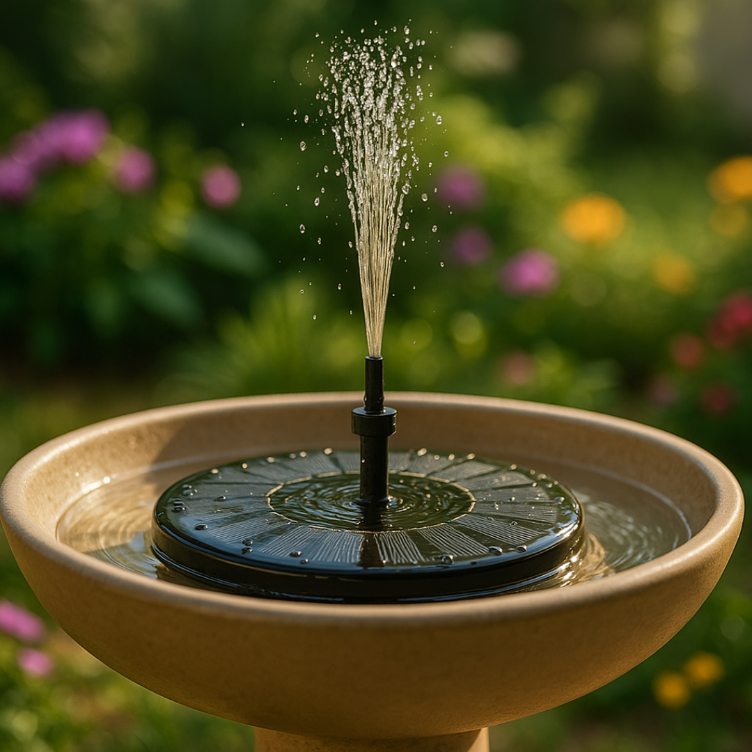 SunFlow – Fuente solar para jardín