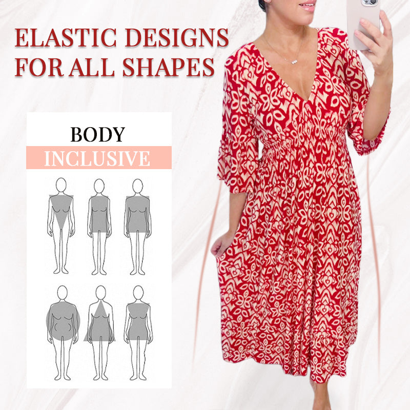 FlowEase Couture – Vestido para todo el día