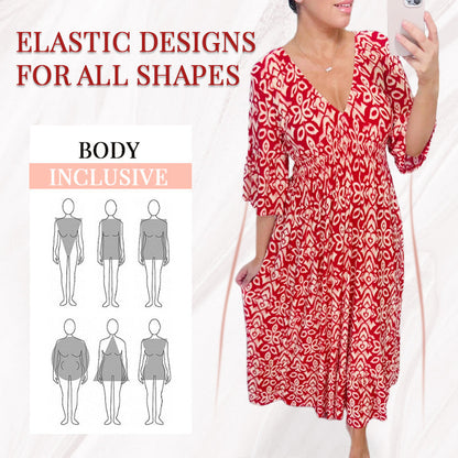 FlowEase Couture – Vestido para todo el día