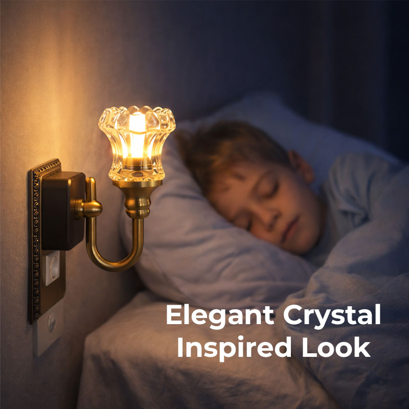 VintageLume - Luz nocturna de pared clásica