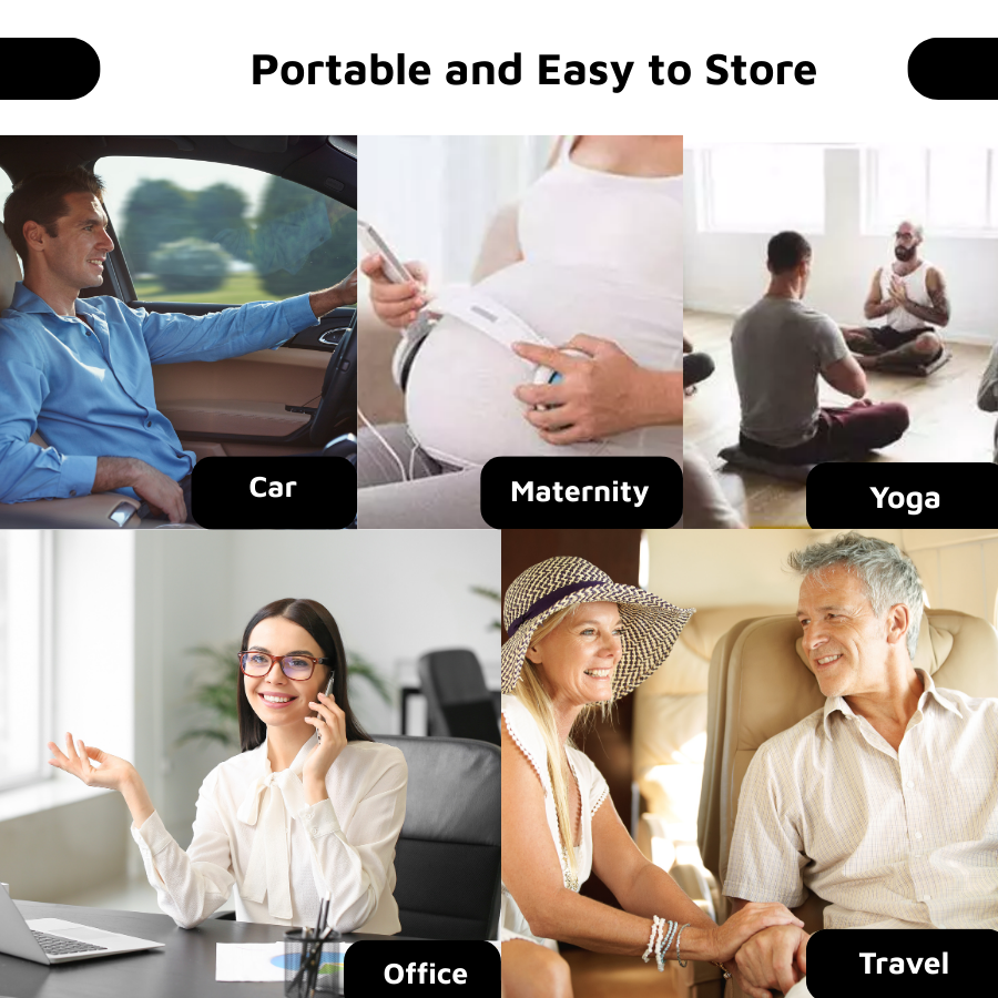 ComfortCore – Cojín de aire de viaje para mayor comodidad