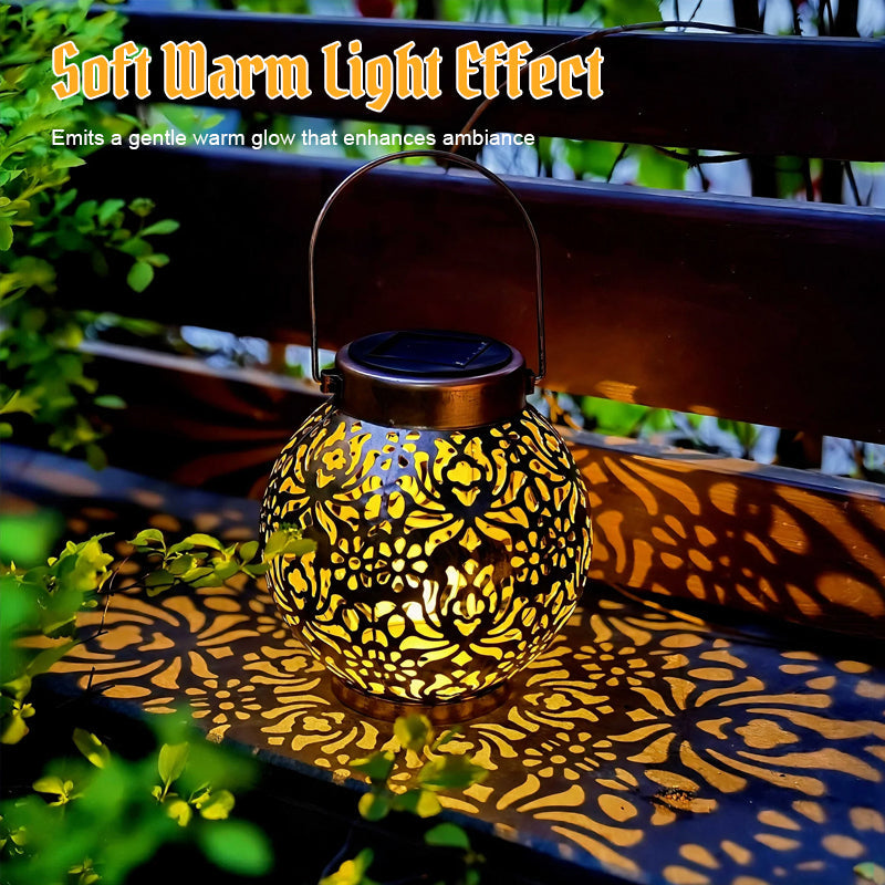 GlowBloom – Linterna Solar para Exterior