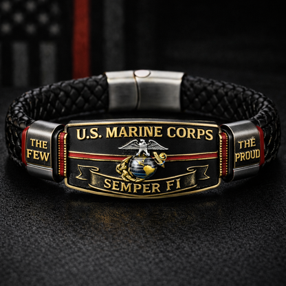 SemperValor – Pulsera Homenaje al Cuerpo de Marines de EE. UU.