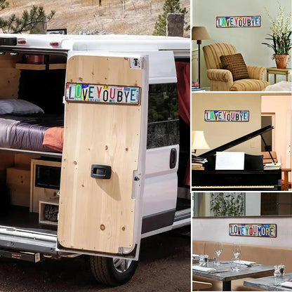 DecoTin – Arte de pared de metal estilo vintage
