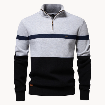 Connor Quarter-Zip-Pullover | ALEVITA