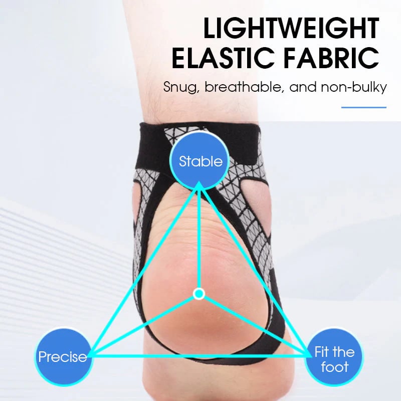 AnkleFit Pro – Einstellbare Stabilisierungsbandage
