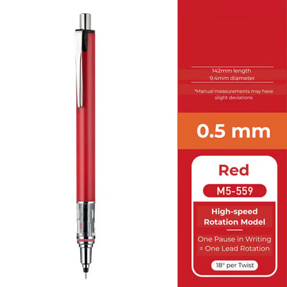 WritePro – Portaminas mecánico Advance M5-559, 0,3 mm – 0,7 mm