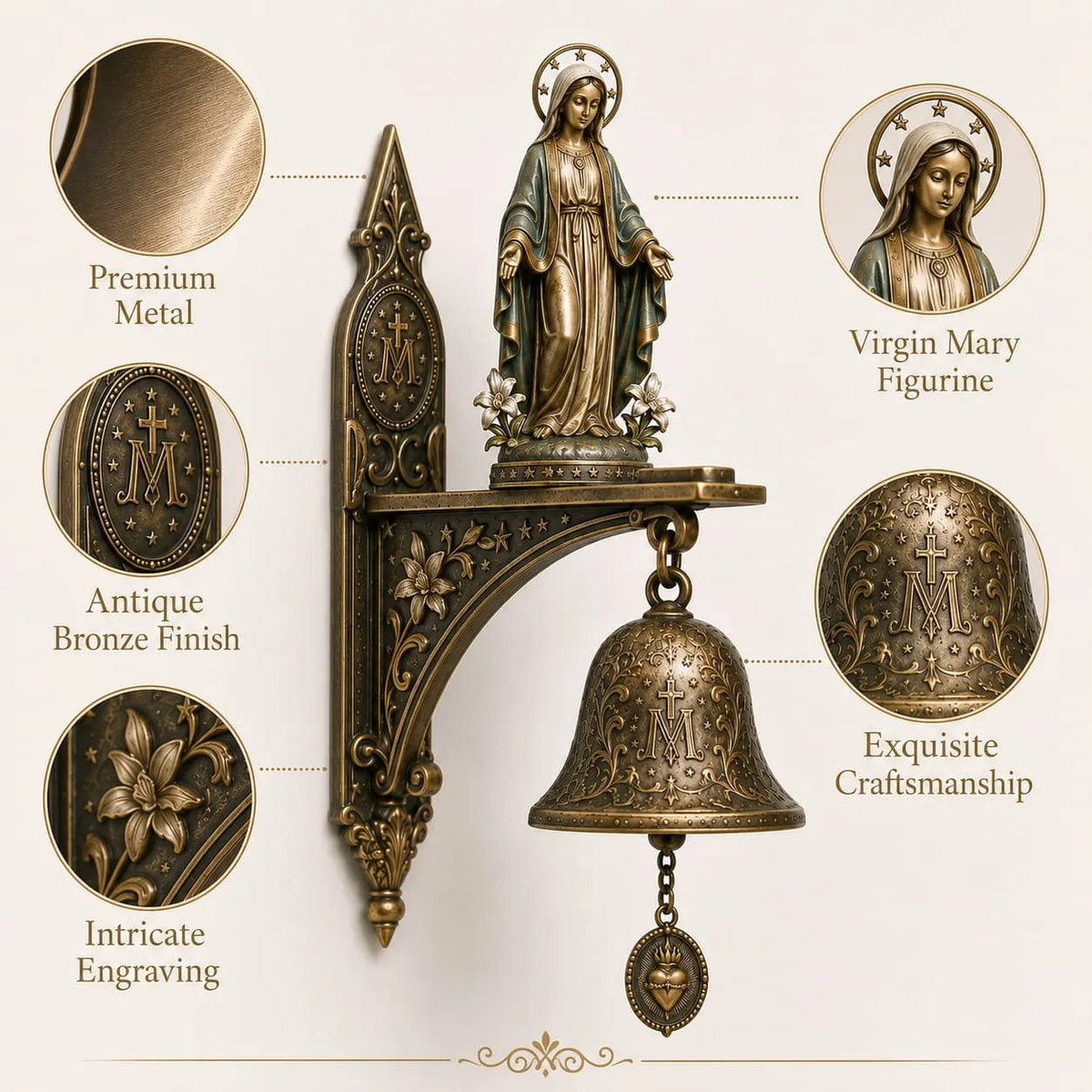 DivineRing - Campana de la Bendición Mariana