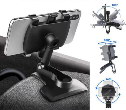 DriveMate – Soporte de teléfono multifuncional para salpicadero de coche
