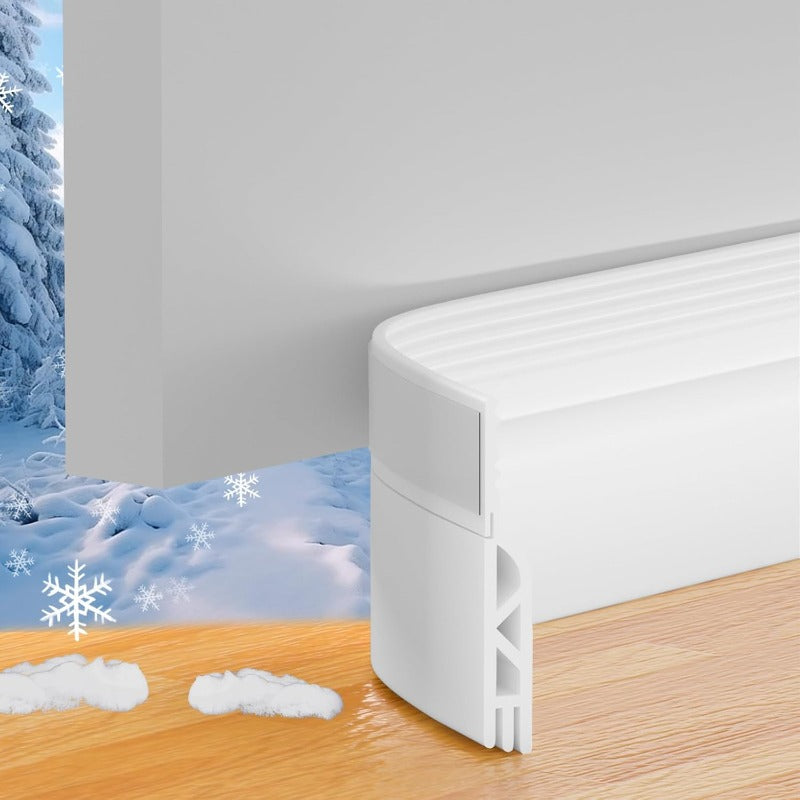 SealGuard – Tira de silicona para sellado bajo puerta
