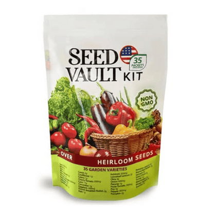 FoodFreedom Vault – Kit de semillas de supervivencia