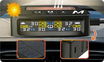 WheelWatch – Intelligentes solarbetriebenes Reifensicherheitssystem