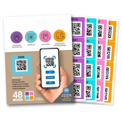 TrackTag - Etiquetas QR inteligentes para almacenamiento e inventario