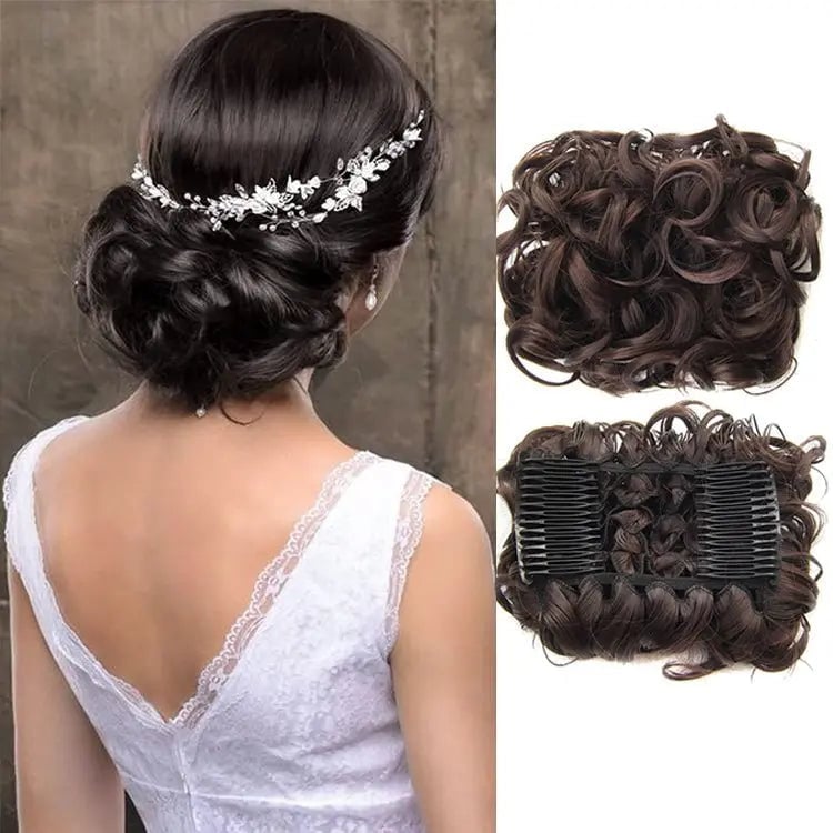CurlNest – Moño Despeinado para un Estilo Chic Diario