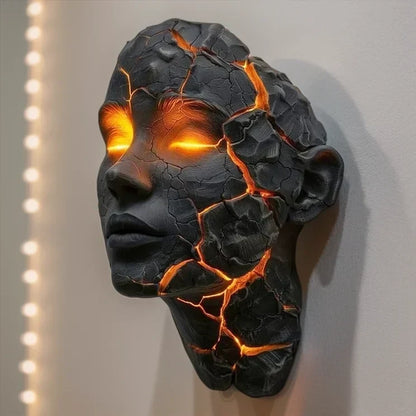 EclipseGaze – Lámpara de pared Ojo Místico