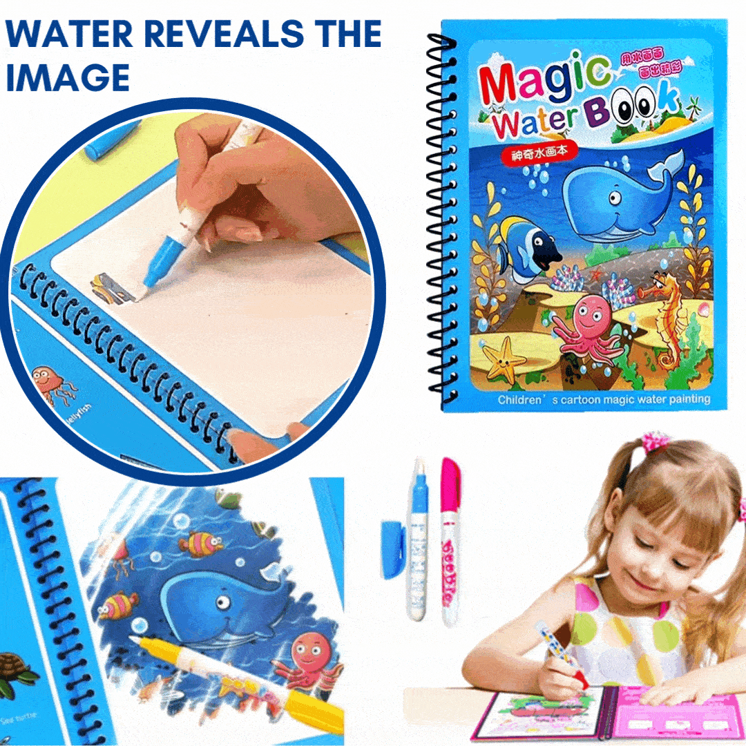 MagicSplash - Aventura de dibujo acuático para niños