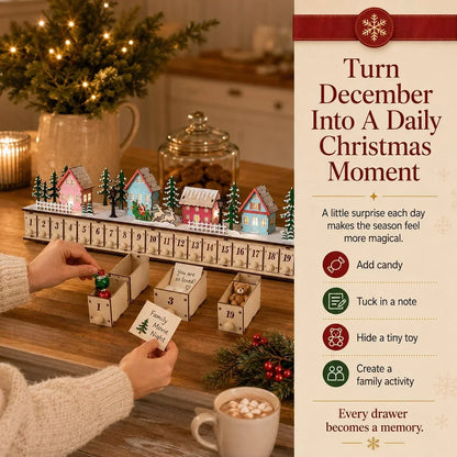 ChristmasGlow - Calendario de Adviento Pueblo Navideño