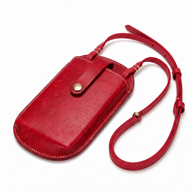 PocketLuxe – Bolso Cruzado de Cuero Premium para Teléfono