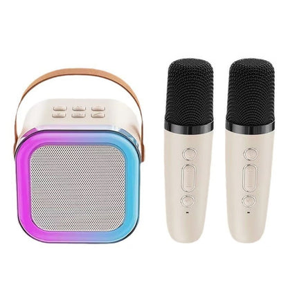 BeatVox – Mini-Karaoke-Lautsprecher mit Mikrofonen