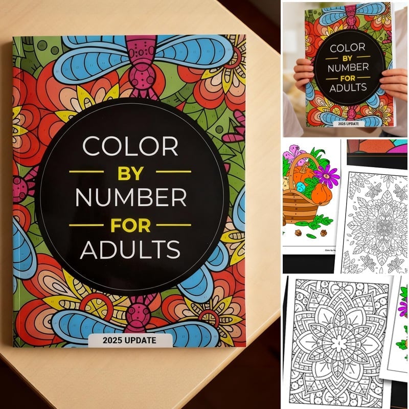 QuietCanvas – Libro para colorear terapéutico para adultos