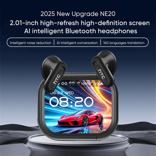 TranslaBeat – Auriculares con IA y pantalla HD para comunicación global