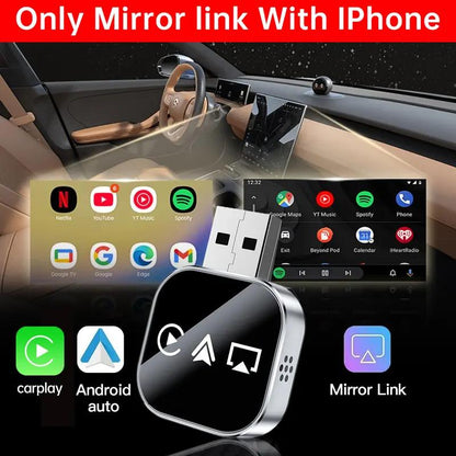 MirrorMax – Nahtloser kabelloser CarPlay-Konverter