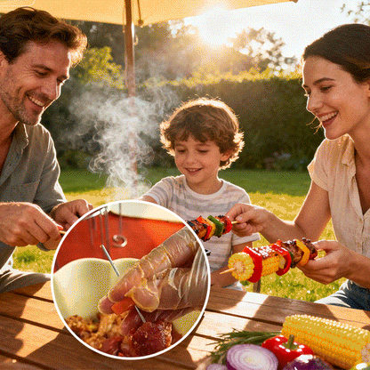 BBQStack Elite – Heißluftfritteusen-Spießständer