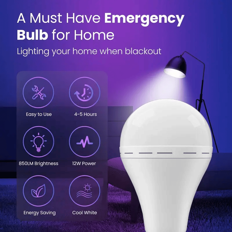 PowerBeam – Bombilla de emergencia