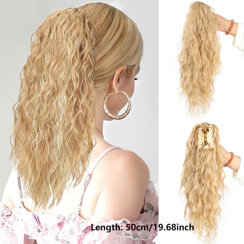 SilkiPony – Extensión de Cola de Caballo de Cabello Natural