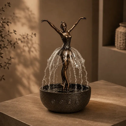 TranquilTwirl – LED-Ballettbrunnen