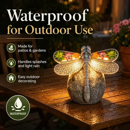 GlowWing – Luz solar para jardín con forma de libélula