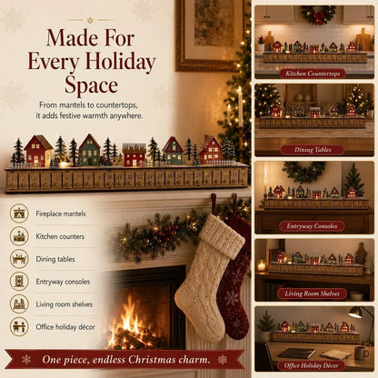 ChristmasGlow - Calendario de Adviento Pueblo Navideño