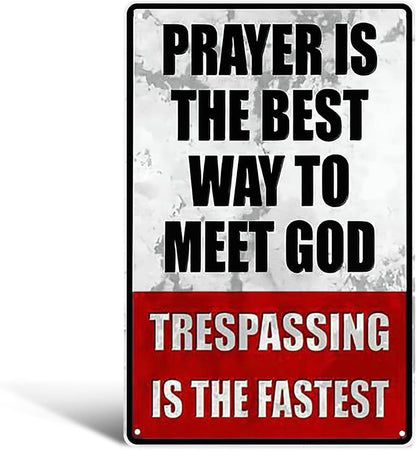 🔥LAST DAY 49% OFF - Metal No Trespassing Signs Private Property Funny