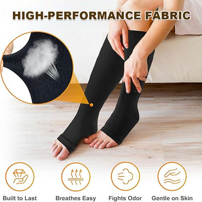 ZipFit – Calcetines de compresión deportivos con cremallera