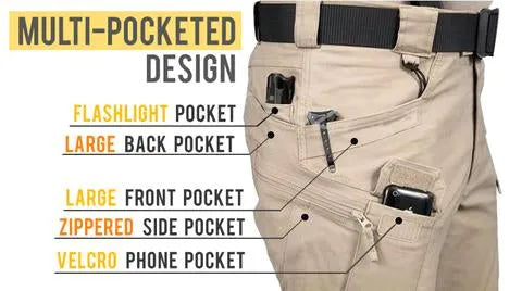 UrbanTrek – Taktische Cargo-Shorts für Herren