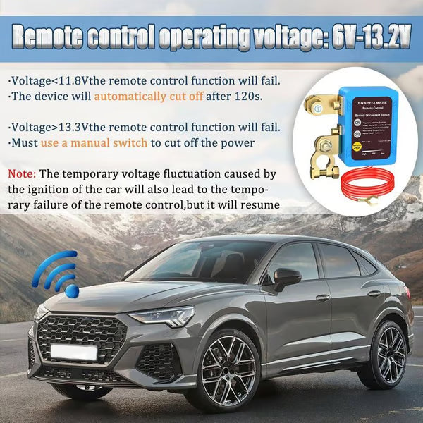 VoltGuard – Fernbedienbarer Batterietrennschalter