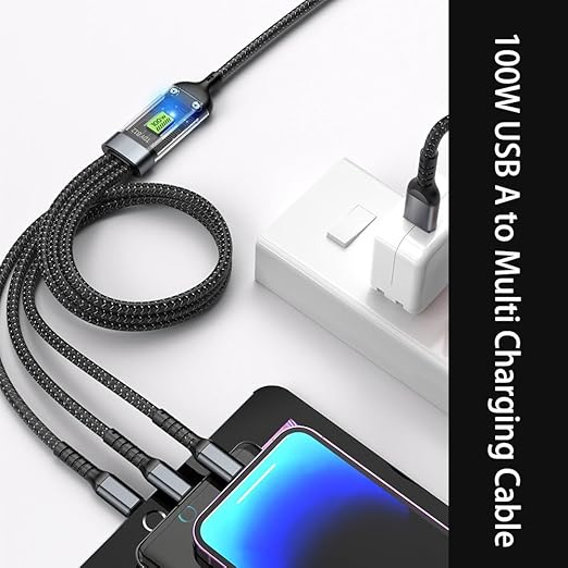 FusionCharge – Cable de carga rápida universal