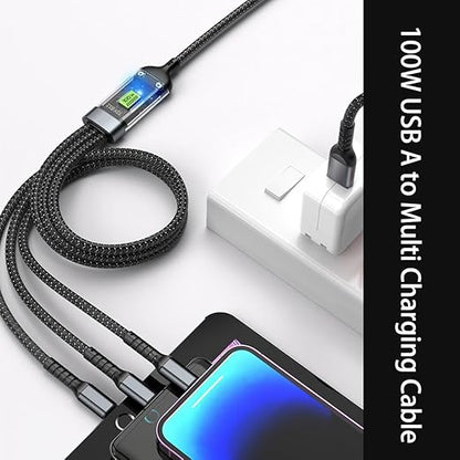 FusionCharge – Cable de carga rápida universal