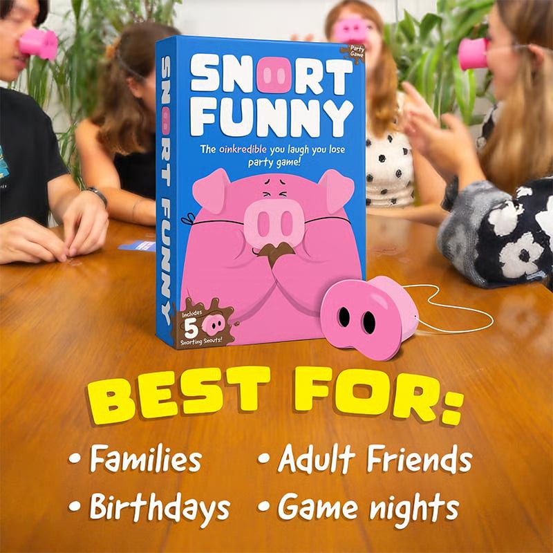 PuzzlePig – Juego de Dados Nariz-A-Nariz para Todas las Edades