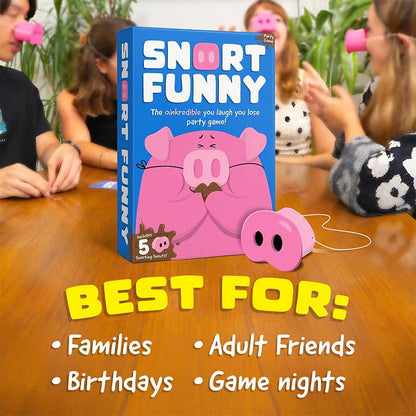 PuzzlePig – Juego de Dados Nariz-A-Nariz para Todas las Edades