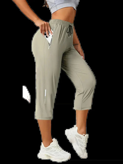 BreezeMove – Pantalones de chándal de viaje de secado rápido
