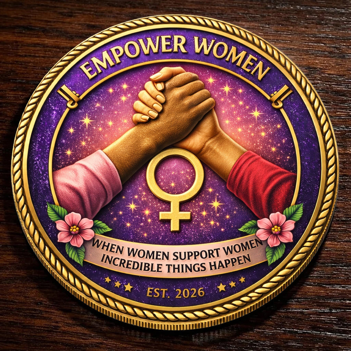 RadiantRise – Moneda de colección Legado de Mujeres Inspiradoras