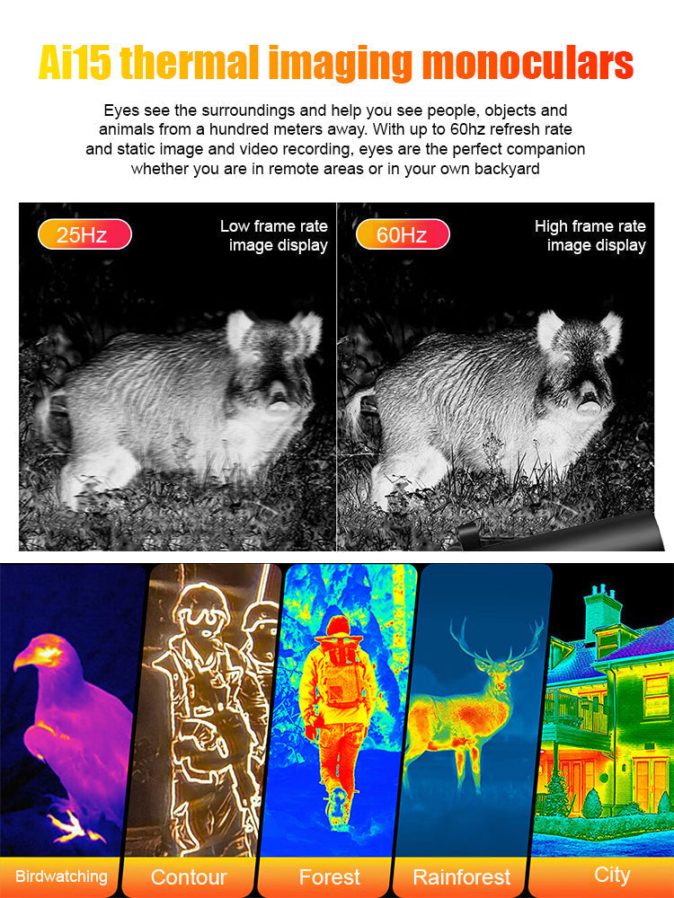 TitanVision – Monocular térmico de alta resolución