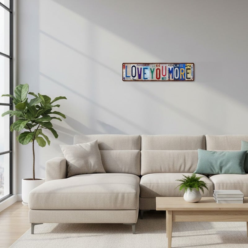 DecoTin – Arte de pared de metal estilo vintage