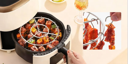 BBQStack Elite – Heißluftfritteusen-Spießständer