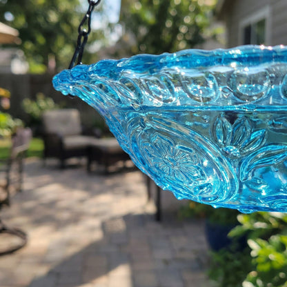 Fuente de baño para pájaros colgante Solar Cascade