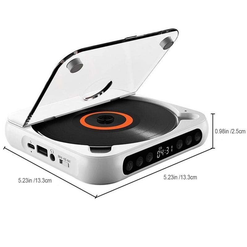 DiscWave – Kompakter CD-Player für zu Hause und unterwegs
