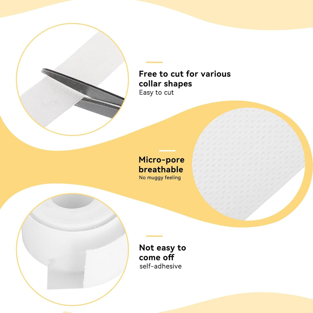 FreshGuard – Protectores de cuello autoadhesivos desechables