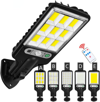 BrightSentinel – Luz de Calle Solar con Sensor de Movimiento