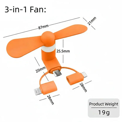 ChillConnect – Ventilador móvil 3 en 1